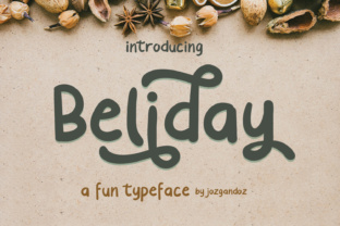 Beliday: A Bold Script Font for Modern Web Design