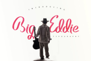 Big Eddie: A Playful Typeface for Branding