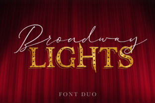 Broadway Lights Duo: A Typeface for Polished Brands