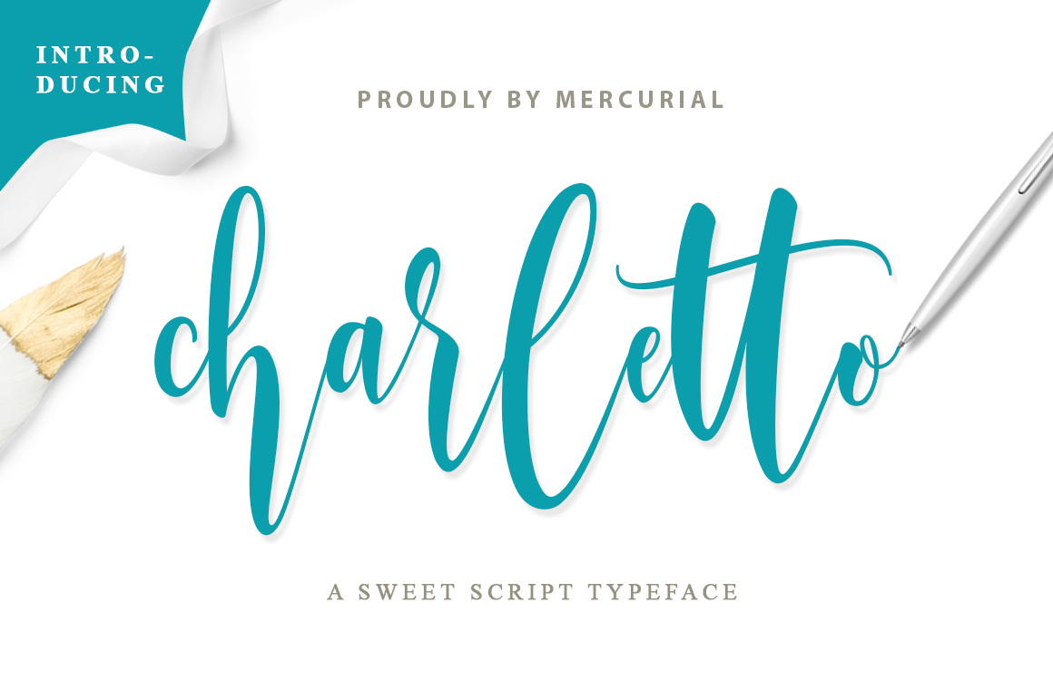 Charletto: A Fresh Script Typeface for Editorial Design
