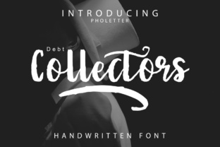 Debt Collectors: A Modern Script Font for Bold Campaigns