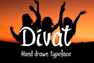 Divat: A Handwritten Typeface for Editorial Warmth