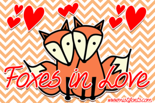 Foxes in Love: A Romantic Script Font for Branding