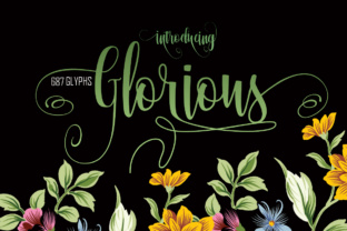 Glorious Font: Handmade Charm for Crafters