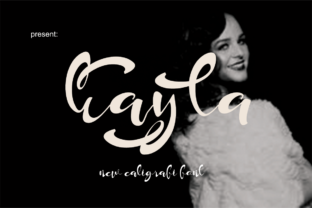 Kayla: A Hand-Lettered Font for Brand Identity