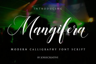 Mangifera: A Fluid Script Font for Modern Campaigns
