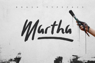 Martha: A Playful Script Font for Crafters