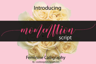 Momenttion: A Script Font for Polished Branding