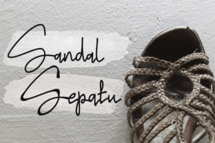Sandal Sepatu: A Script Font for Earthy Web Design