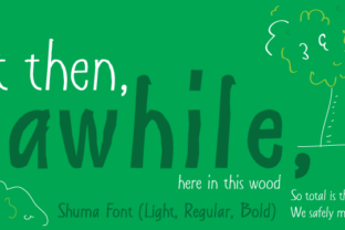 Shuma Typeface: A Script Font for Editorial Design