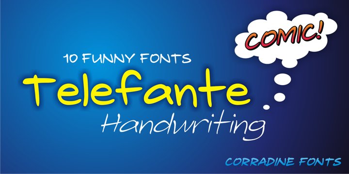 Telefante Family: A Script Font for Editorial Design